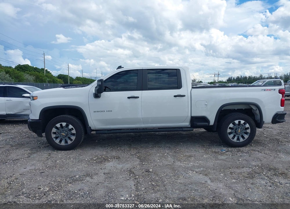 2024 CHEVROLET SILVERADO 2500HD CUSTOM VIN: 2GC1YME78R1101296
