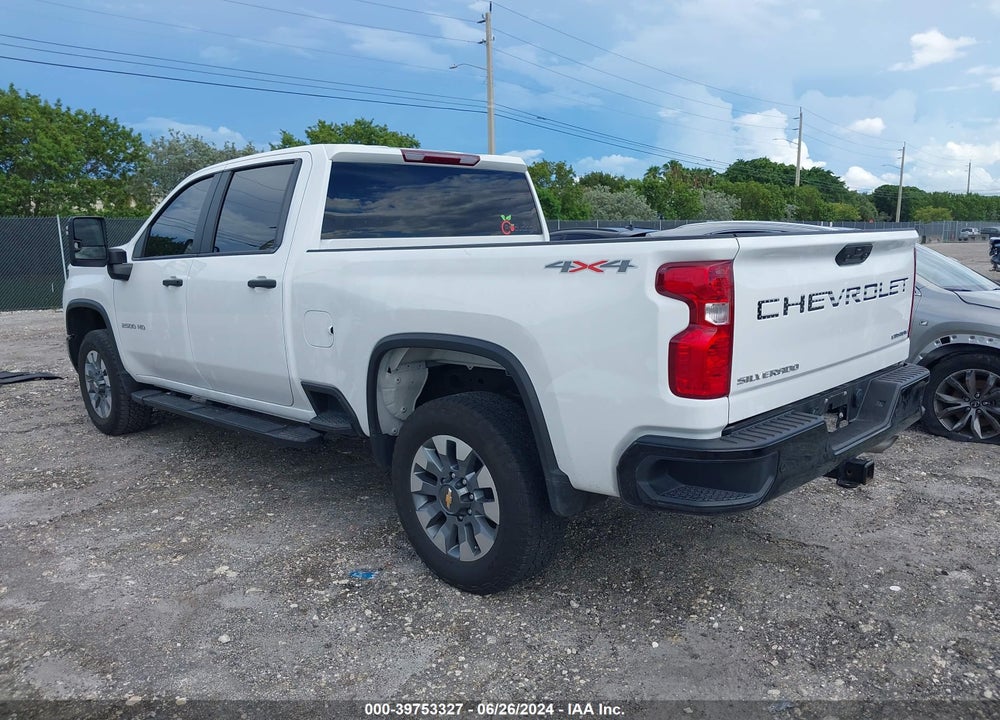 2024 CHEVROLET SILVERADO 2500HD CUSTOM VIN: 2GC1YME78R1101296