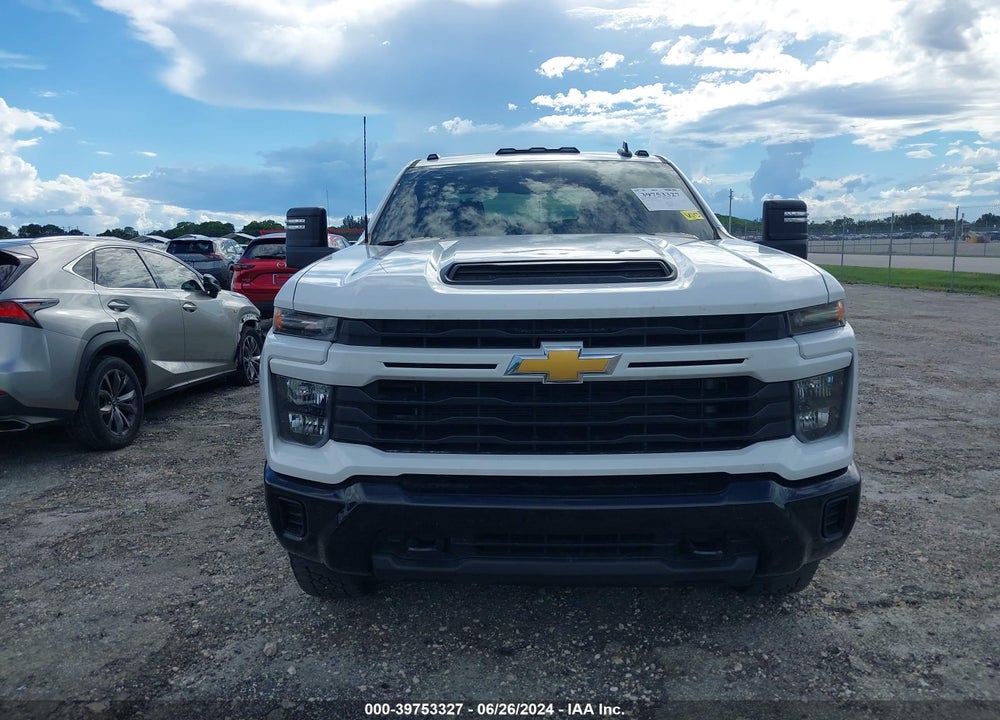 2024 CHEVROLET SILVERADO 2500HD CUSTOM VIN: 2GC1YME78R1101296