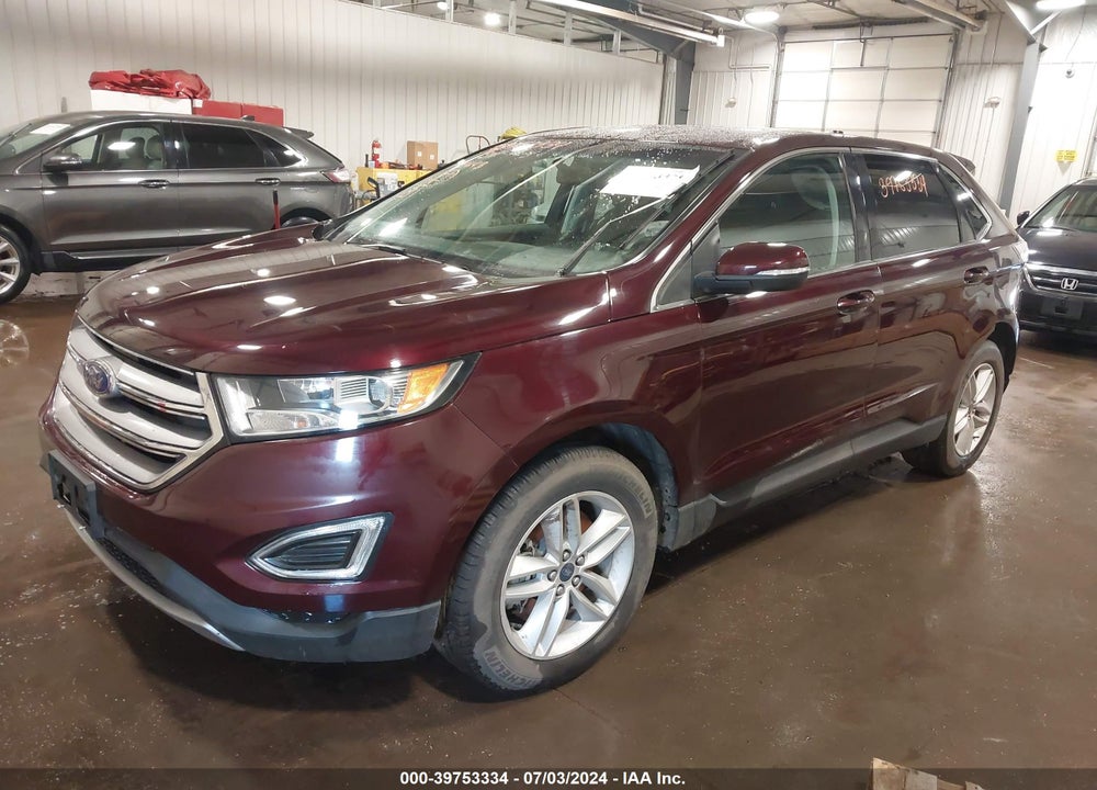 2018 FORD EDGE SEL VIN: 2FMPK4J89JBC60557