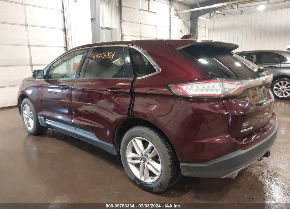 2018 FORD EDGE SEL VIN: 2FMPK4J89JBC60557
