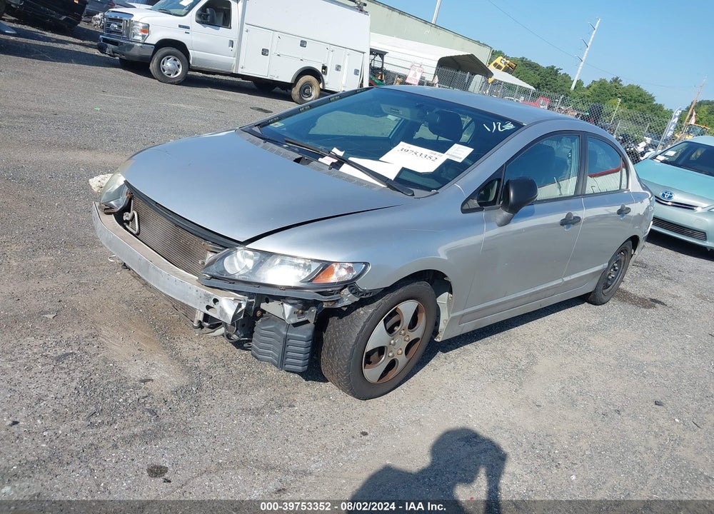 2009 HONDA CIVIC VP VIN: 2HGFA16319H343828