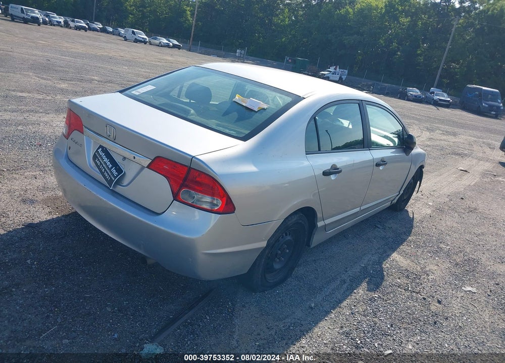 2009 HONDA CIVIC VP VIN: 2HGFA16319H343828