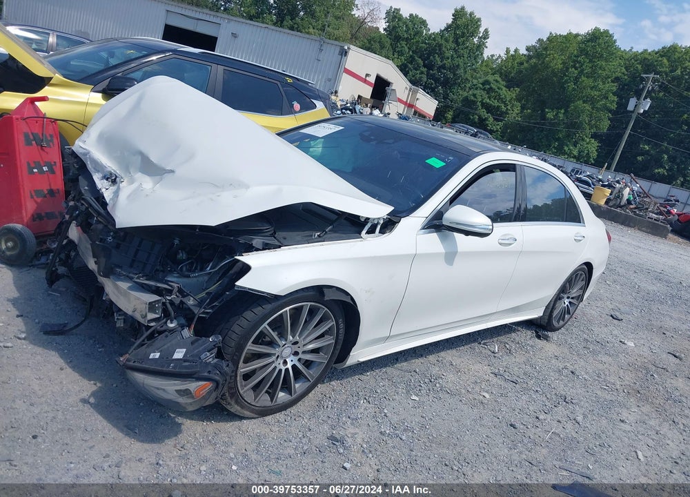 2015 MERCEDES-BENZ S 550 VIN: WDDUG8CB4FA194467