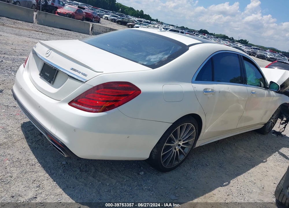 2015 MERCEDES-BENZ S 550 VIN: WDDUG8CB4FA194467