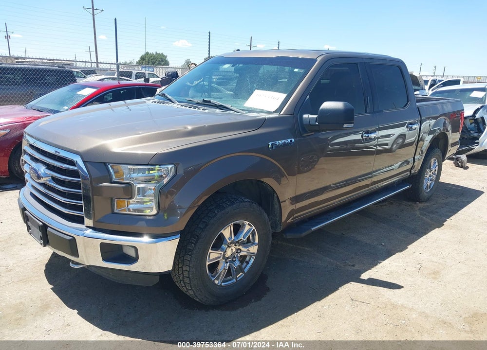2016 FORD F-150 XLT VIN: 1FTEW1EF9GKF47452