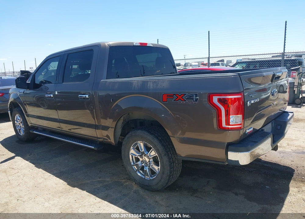 2016 FORD F-150 XLT VIN: 1FTEW1EF9GKF47452