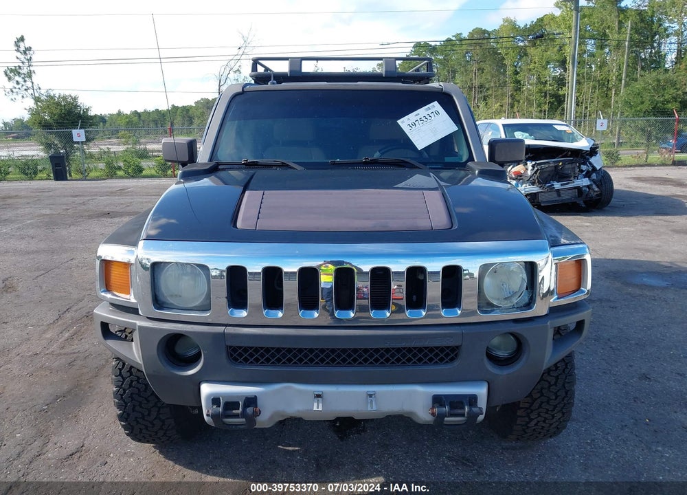 2008 HUMMER H3 SUV VIN: 5GTEN13EX88158291