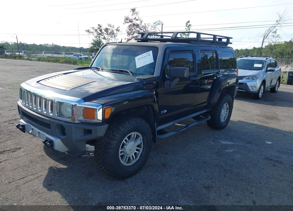 2008 HUMMER H3 SUV VIN: 5GTEN13EX88158291
