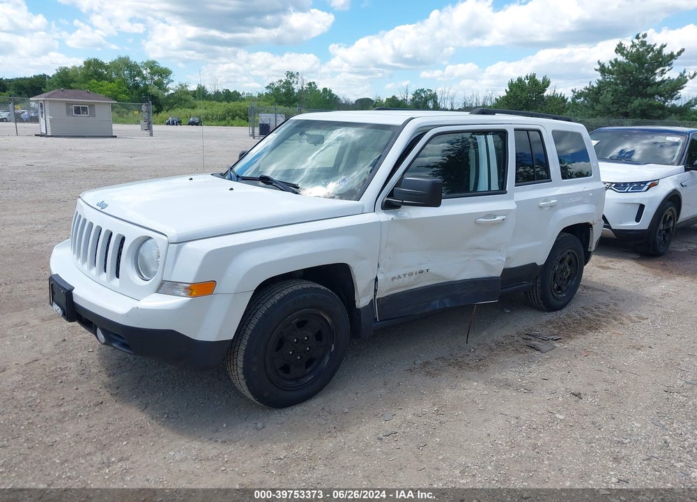 2013 JEEP PATRIOT SPORT VIN: 1C4NJPBA8DD186595
