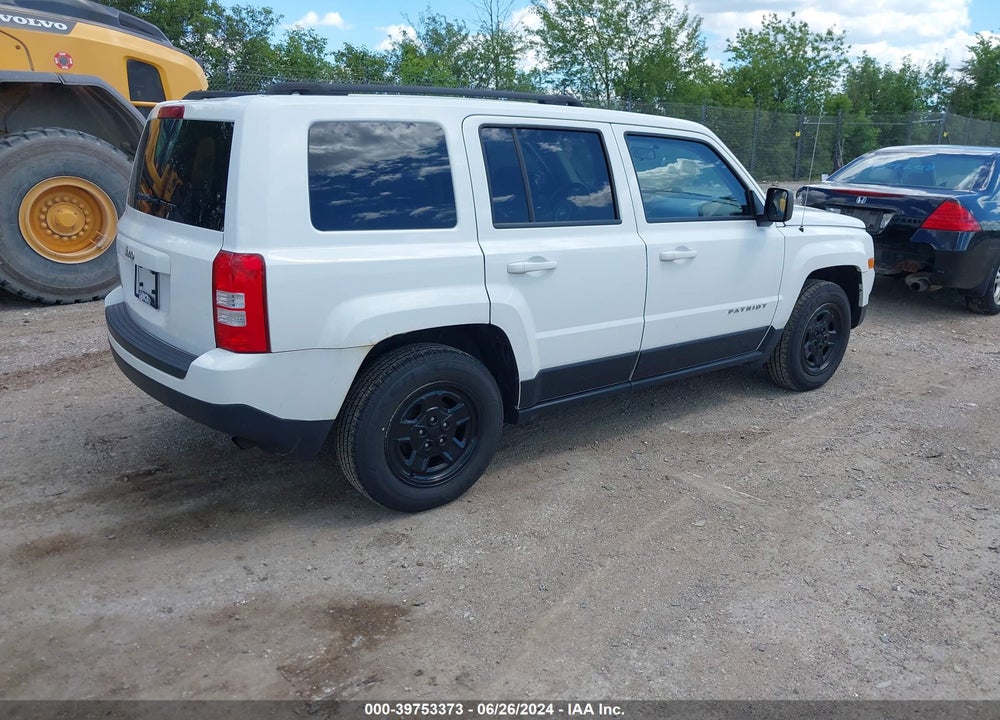 2013 JEEP PATRIOT SPORT VIN: 1C4NJPBA8DD186595
