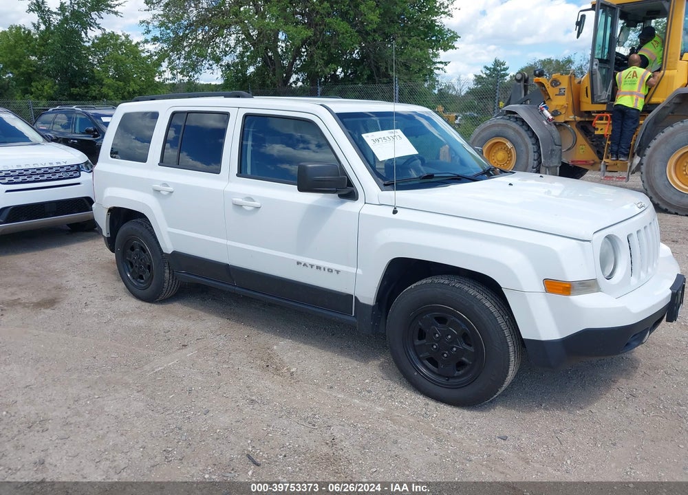 2013 JEEP PATRIOT SPORT VIN: 1C4NJPBA8DD186595