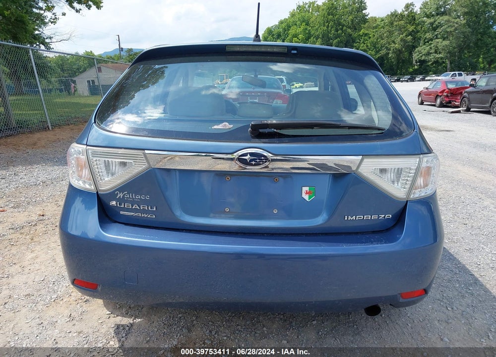 2010 SUBARU IMPREZA 2.5I PREMIUM VIN: JF1GH6B63AH816558