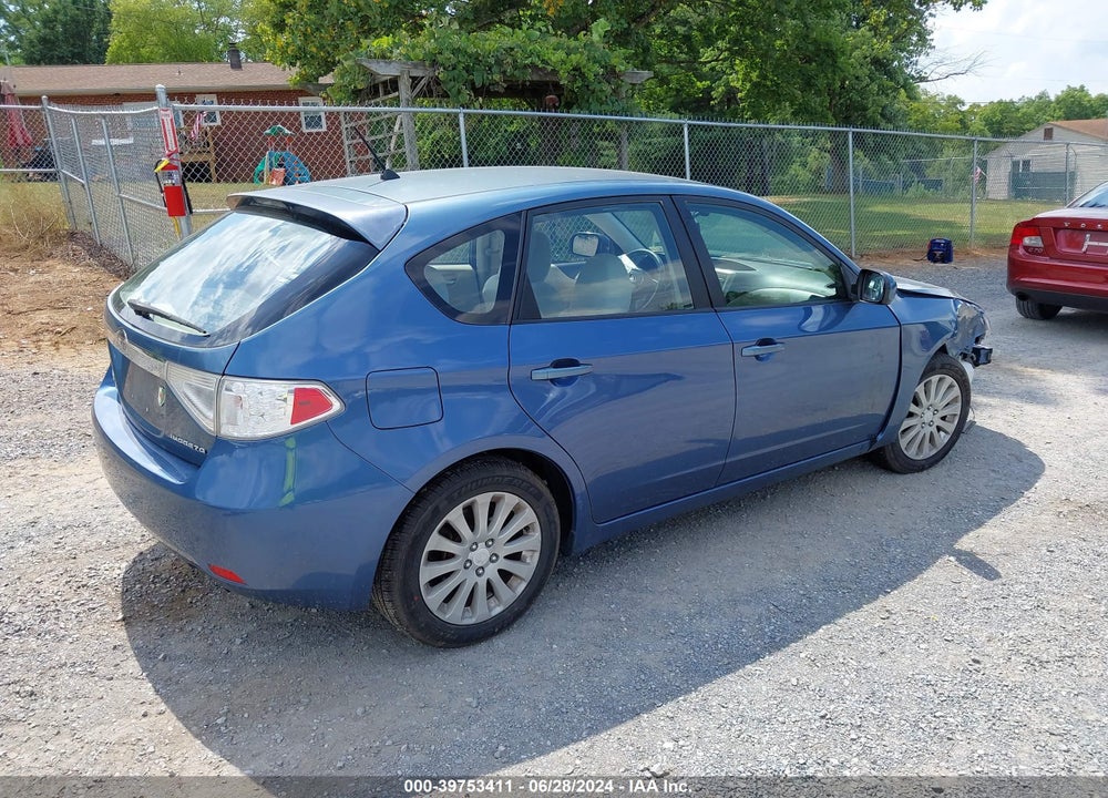 2010 SUBARU IMPREZA 2.5I PREMIUM VIN: JF1GH6B63AH816558