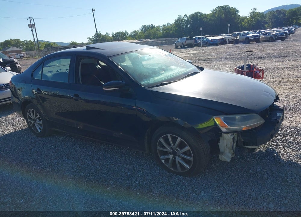 2012 VOLKSWAGEN JETTA 2.5L SE VIN: 3VWDX7AJ3CM410805