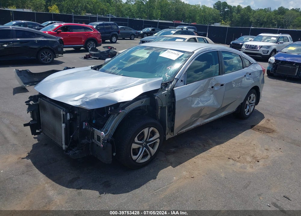 2018 HONDA CIVIC LX VIN: 19XFC2F54JE030949