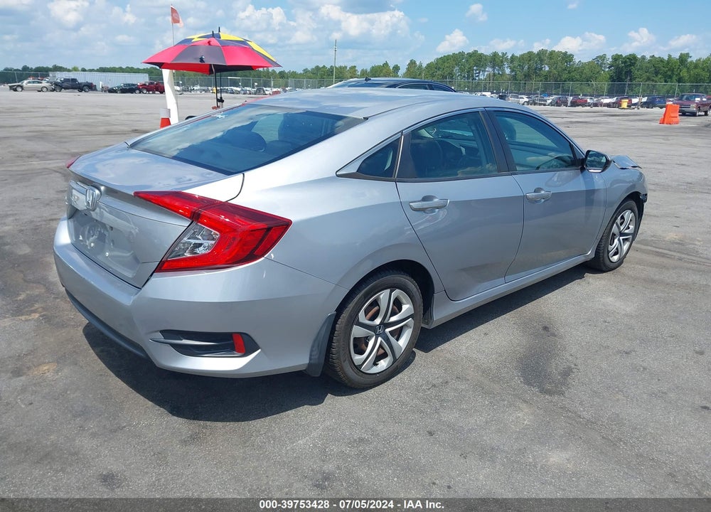 2018 HONDA CIVIC LX VIN: 19XFC2F54JE030949