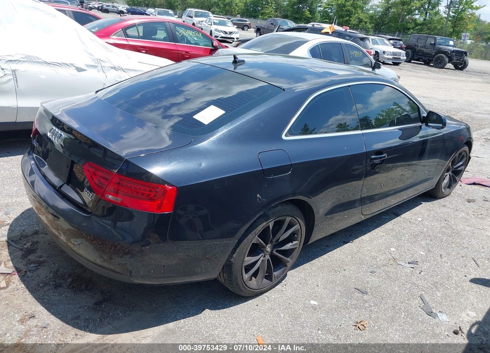 2013 AUDI A5 2.0T PREMIUM VIN: WAULFAFRXDA028828
