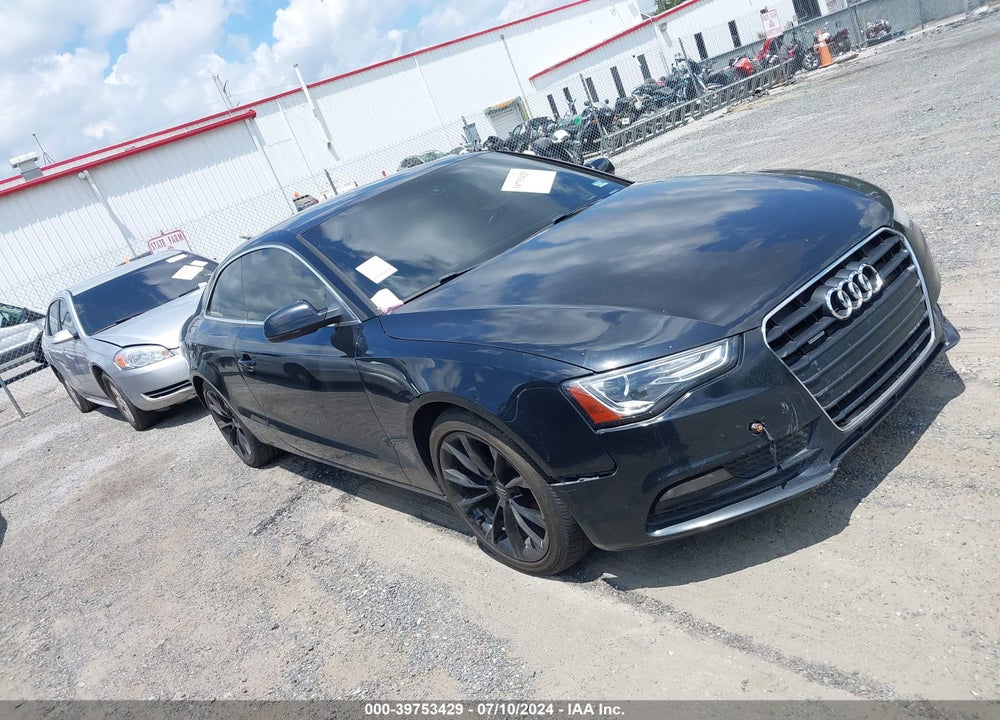 2013 AUDI A5 2.0T PREMIUM VIN: WAULFAFRXDA028828