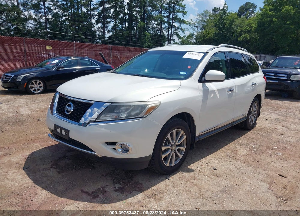 2013 NISSAN PATHFINDER SL VIN: 5N1AR2MN9DC606702
