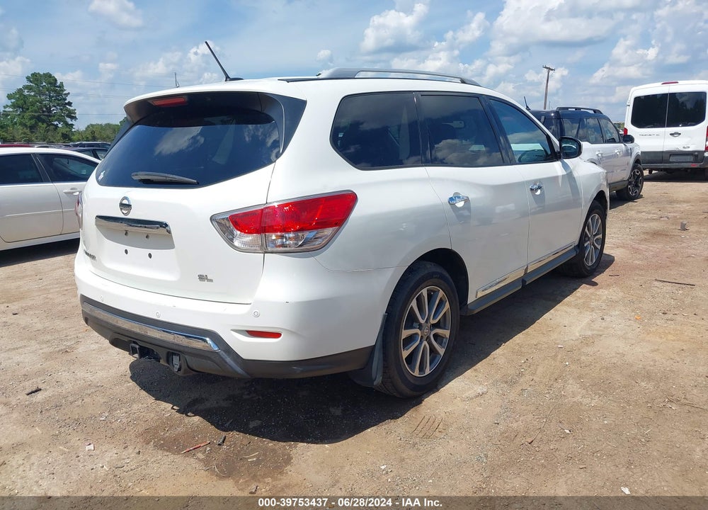 2013 NISSAN PATHFINDER SL VIN: 5N1AR2MN9DC606702
