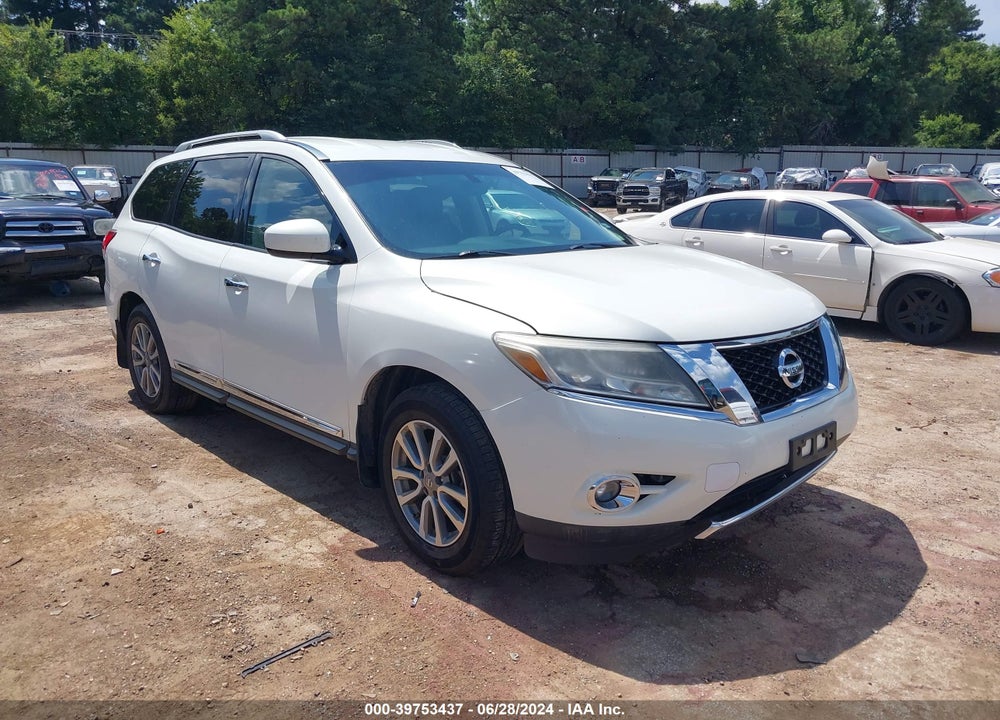 2013 NISSAN PATHFINDER SL VIN: 5N1AR2MN9DC606702