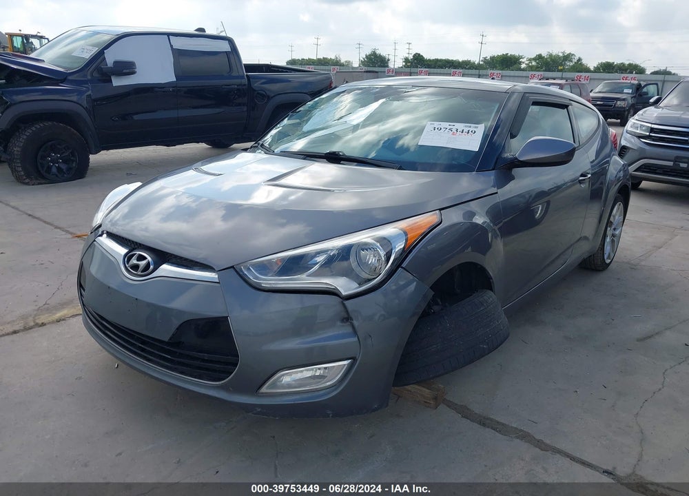 2012 HYUNDAI VELOSTER VIN: KMHTC6AD4CU066911