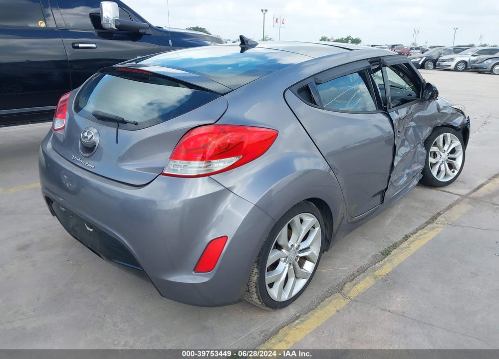 2012 HYUNDAI VELOSTER VIN: KMHTC6AD4CU066911
