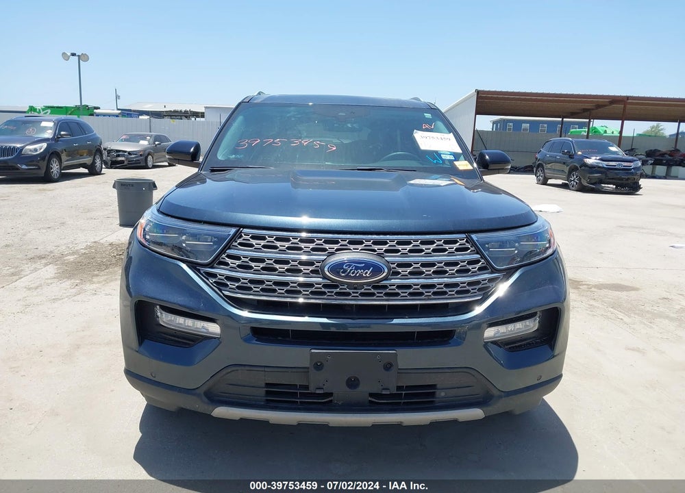 2022 FORD EXPLORER LIMITED VIN: 1FMSK7FH6NGA55555