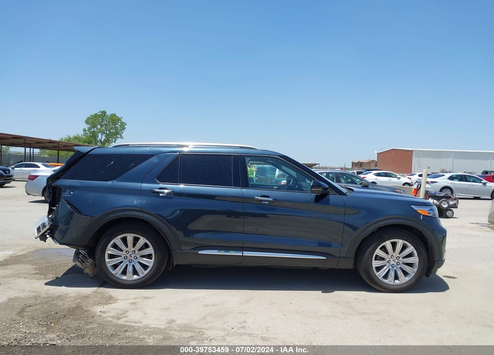 2022 FORD EXPLORER LIMITED VIN: 1FMSK7FH6NGA55555