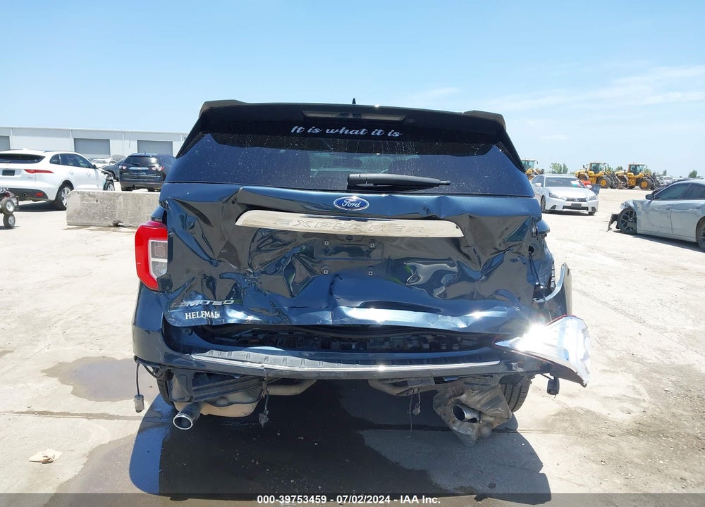 2022 FORD EXPLORER LIMITED VIN: 1FMSK7FH6NGA55555