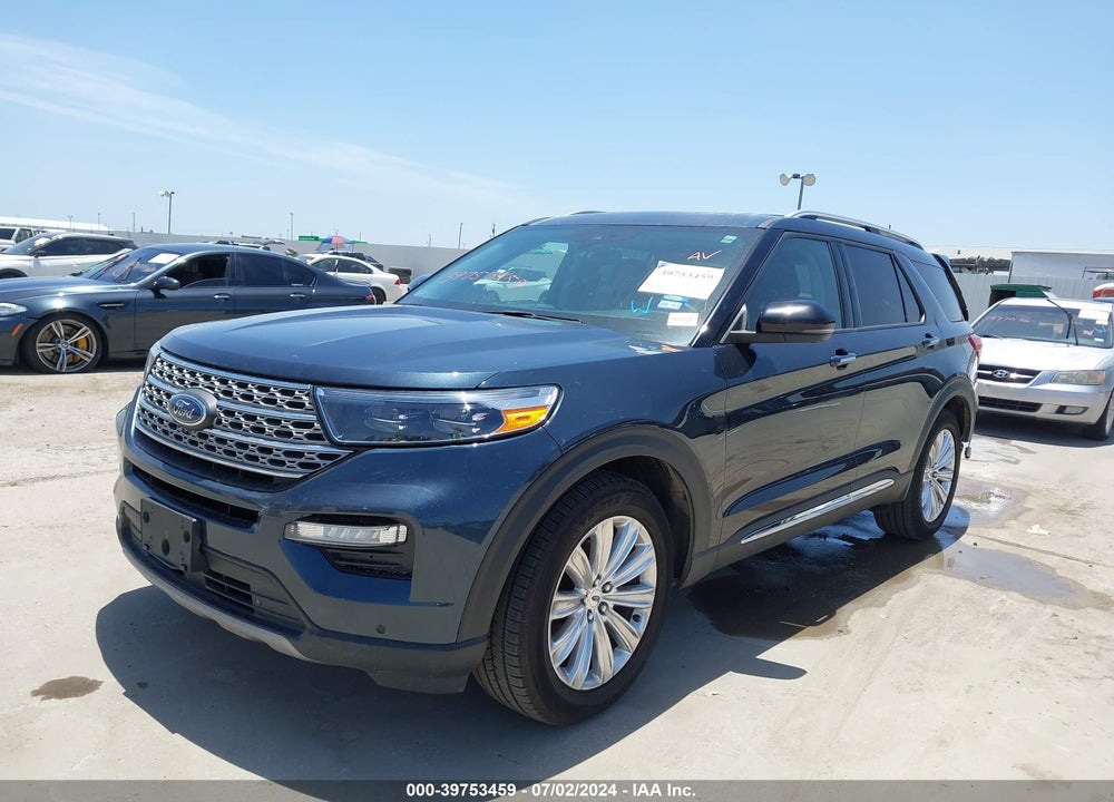 2022 FORD EXPLORER LIMITED VIN: 1FMSK7FH6NGA55555