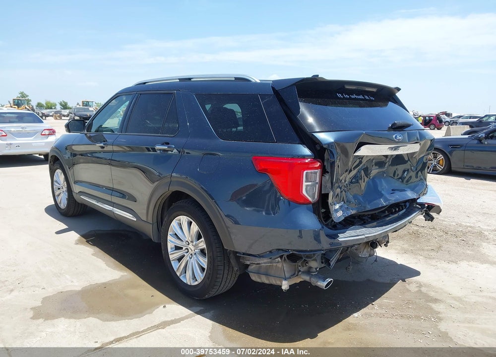 2022 FORD EXPLORER LIMITED VIN: 1FMSK7FH6NGA55555