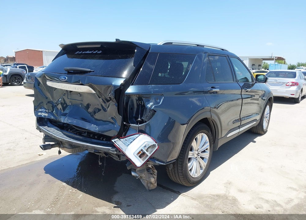 2022 FORD EXPLORER LIMITED VIN: 1FMSK7FH6NGA55555