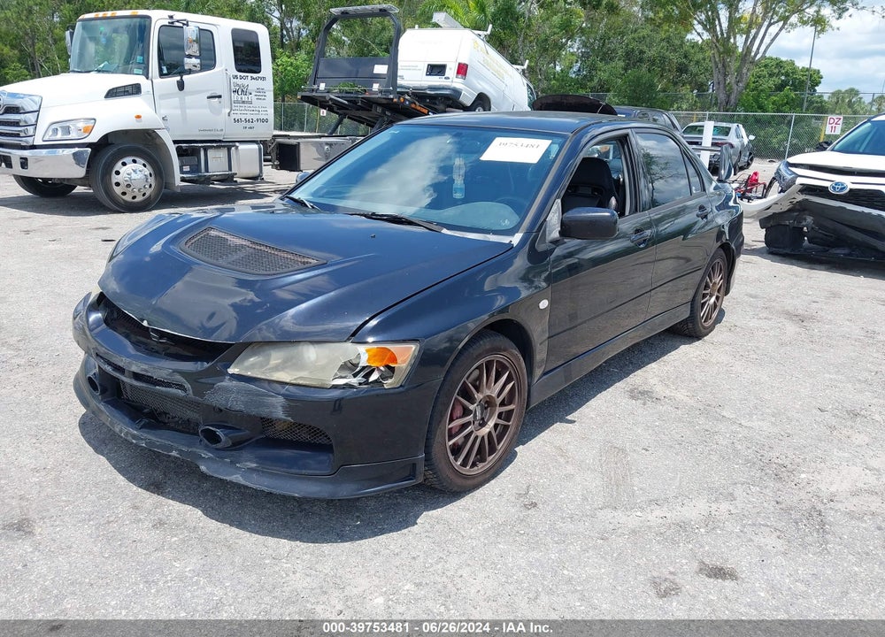 2006 MITSUBISHI LANCER EVOLUTION IX/MR VIN: JA3AH86C86U065644