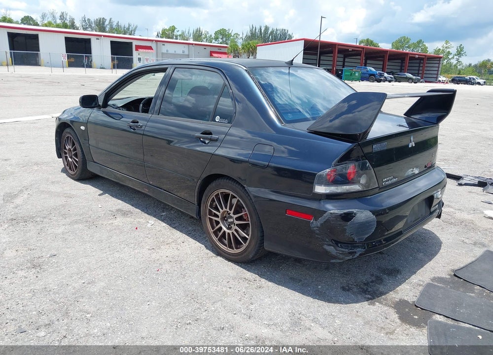 2006 MITSUBISHI LANCER EVOLUTION IX/MR VIN: JA3AH86C86U065644