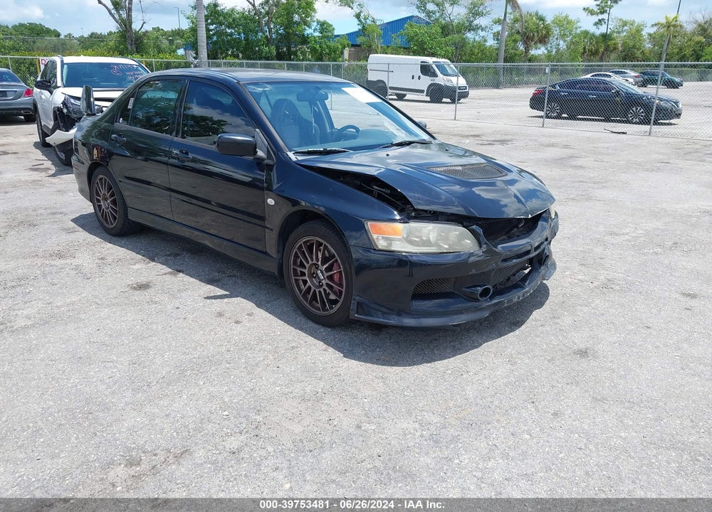 2006 MITSUBISHI LANCER EVOLUTION IX/MR VIN: JA3AH86C86U065644