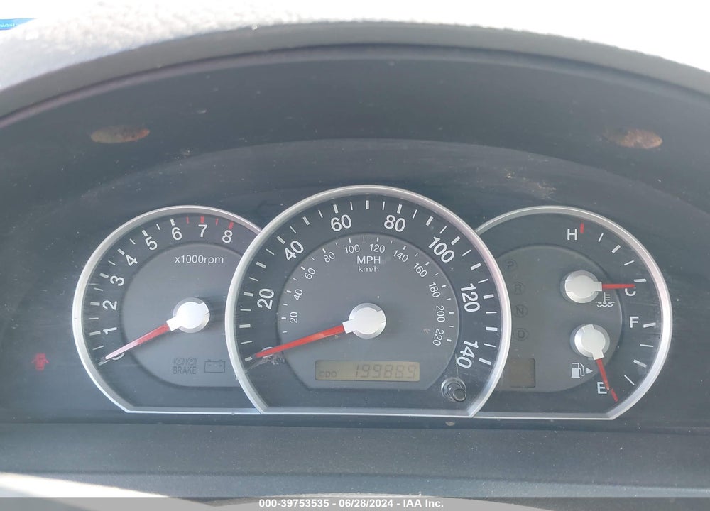 2008 KIA SORENTO EX VIN: KNDJD736585863232