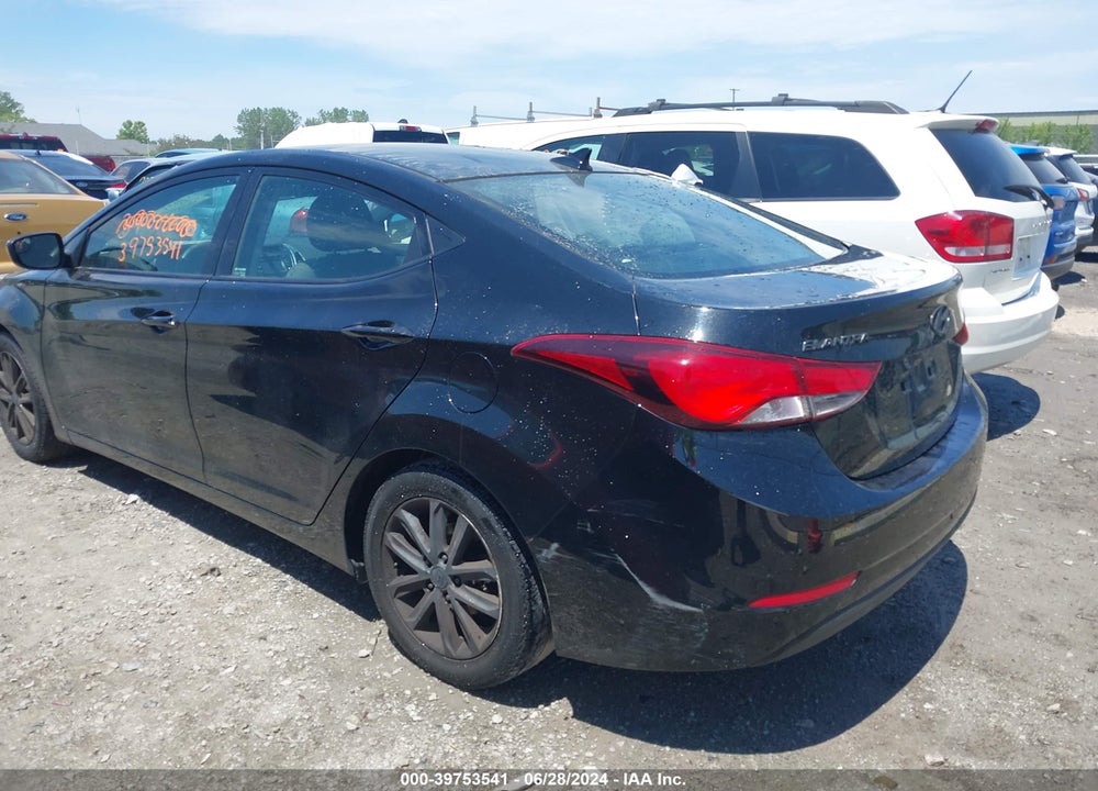 2014 HYUNDAI ELANTRA SE VIN: 5NPDH4AE8EH467852