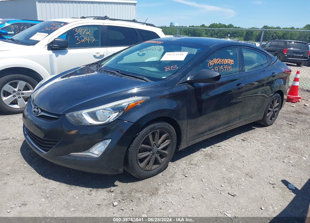 2014 HYUNDAI ELANTRA SE VIN: 5NPDH4AE8EH467852