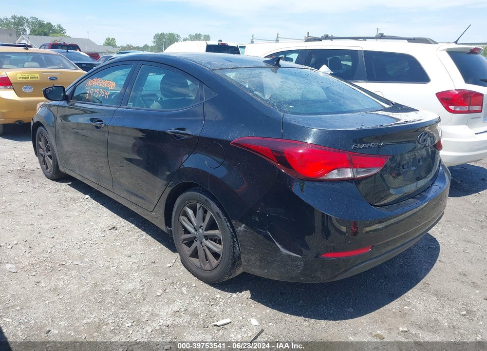 2014 HYUNDAI ELANTRA SE VIN: 5NPDH4AE8EH467852