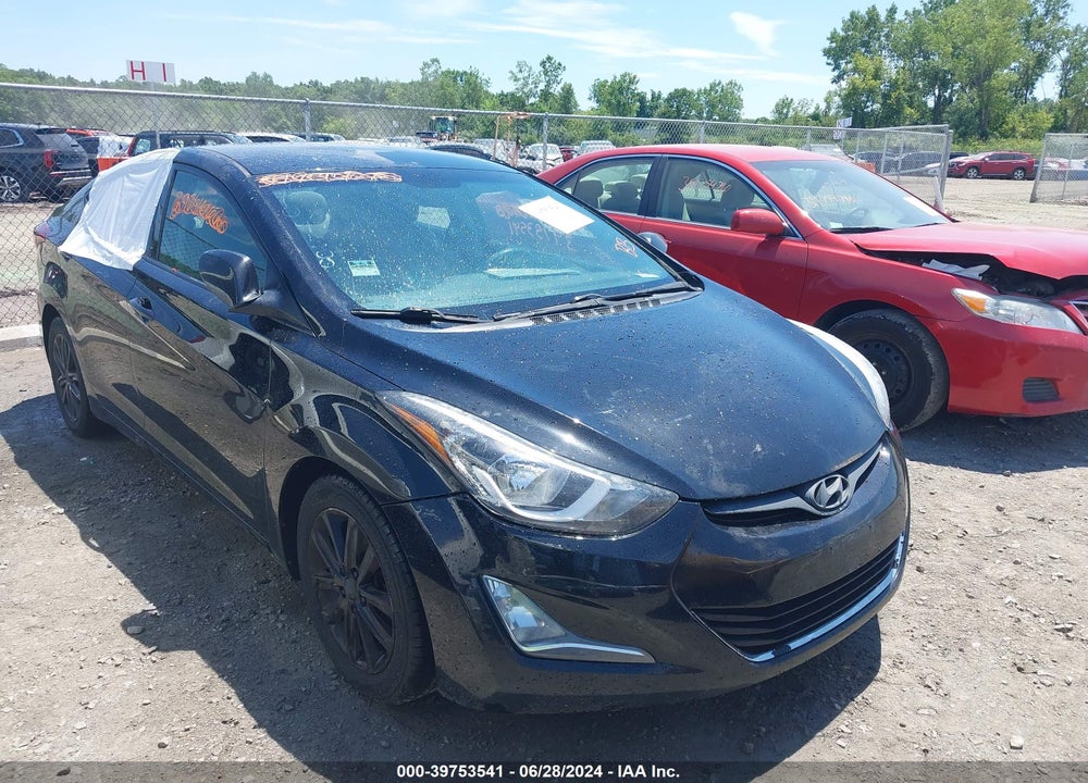 2014 HYUNDAI ELANTRA SE VIN: 5NPDH4AE8EH467852