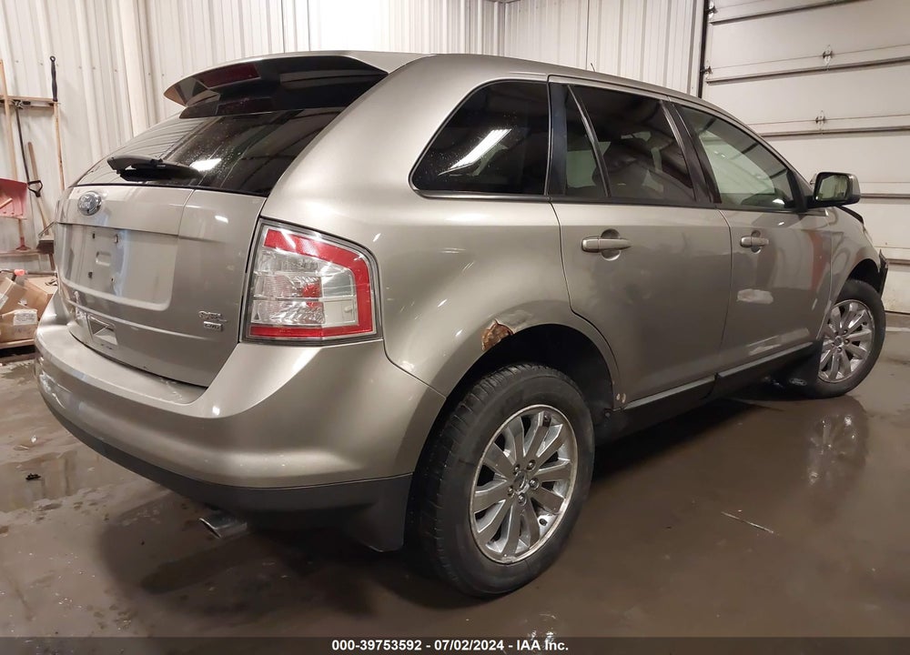 2008 FORD EDGE SEL VIN: 2FMDK48C78BA54645