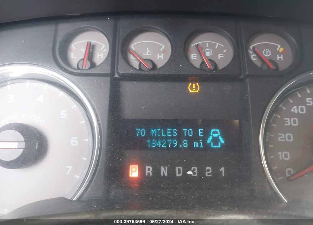 2009 FORD F-150 LARIAT/XL/XLT VIN: 1FTPW12V69FA78255