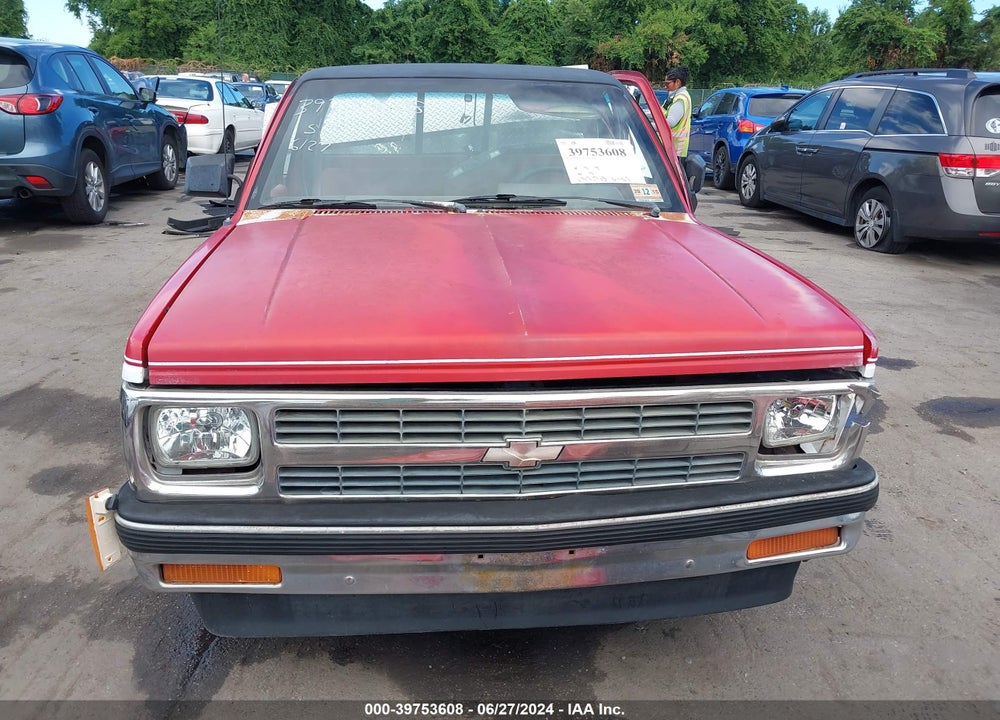 1991 CHEVROLET S TRUCK S10 VIN: 1GCCS14R6M2302117