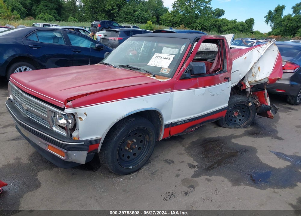 1991 CHEVROLET S TRUCK S10 VIN: 1GCCS14R6M2302117