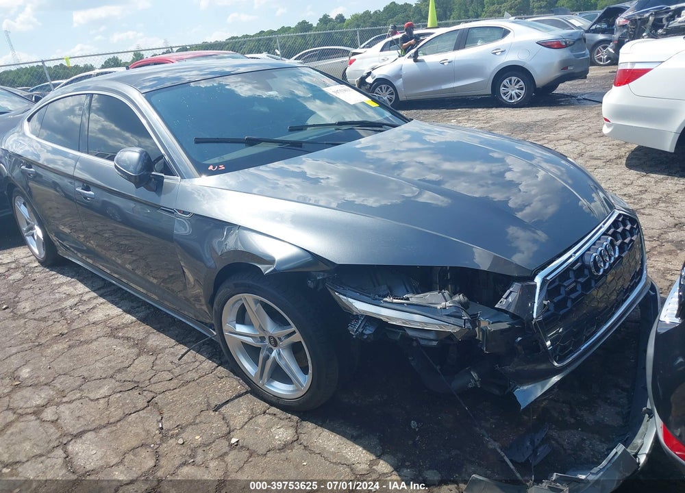 2022 AUDI A5 SPORTBACK PREMIUM PLUS 45 TFSI S LINE QUATTRO S TRONIC VIN: WAUFACF53NA040406