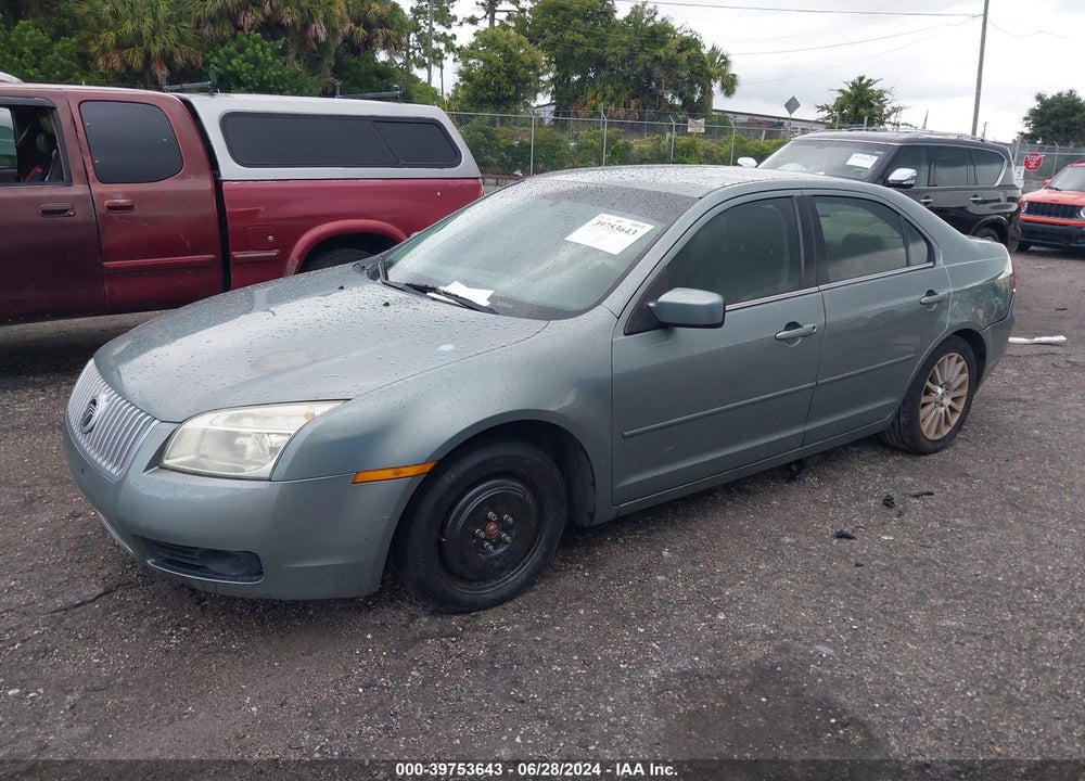 2006 MERCURY MILAN I4 PREMIER VIN: 3MEFM08Z76R628310