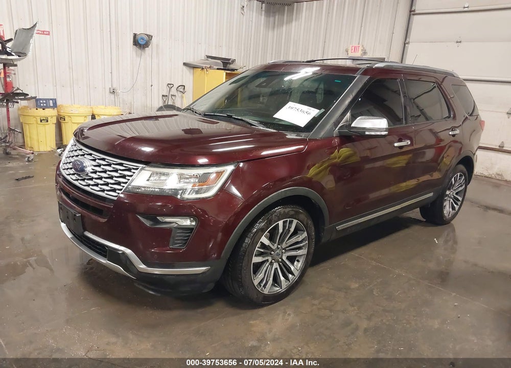 2018 FORD EXPLORER PLATINUM VIN: 1FM5K8HT5JGB56066