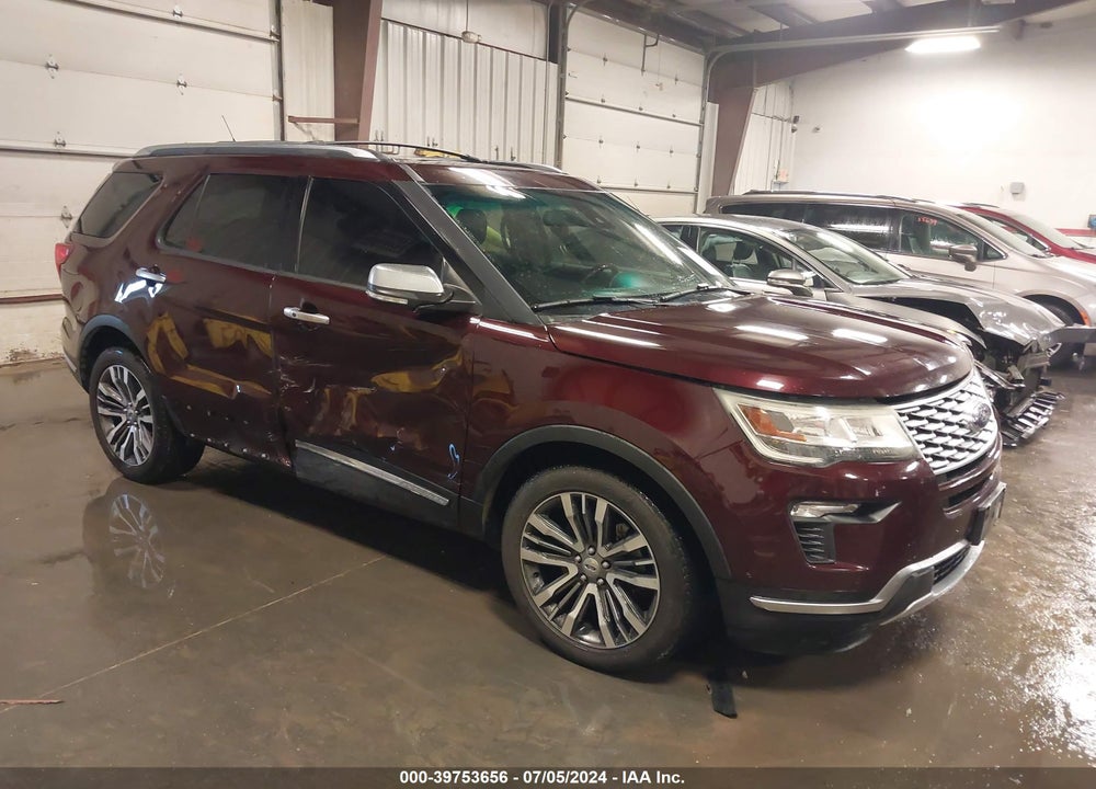 2018 FORD EXPLORER PLATINUM VIN: 1FM5K8HT5JGB56066
